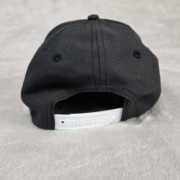 Just Tap It In Happy Gilmore Snapback Hat Cap Golf Black Red Rope Adjustable - Picture 5 of 9